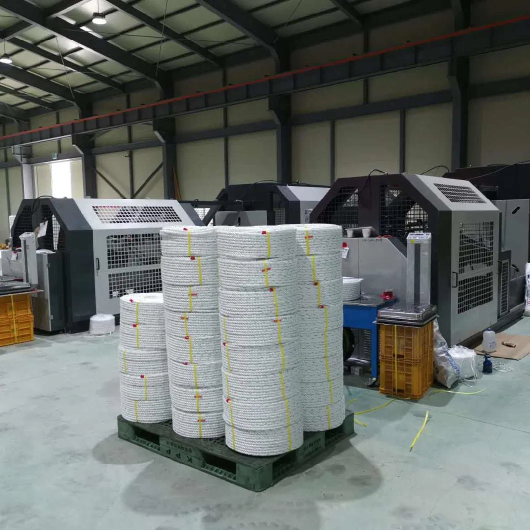 Cnrm 3 Strand Rope Twisting Machine Raffia Twisting Nylon Polyester PP PE Monofilament Danline Plastic Baler Twine Rope Making Machine